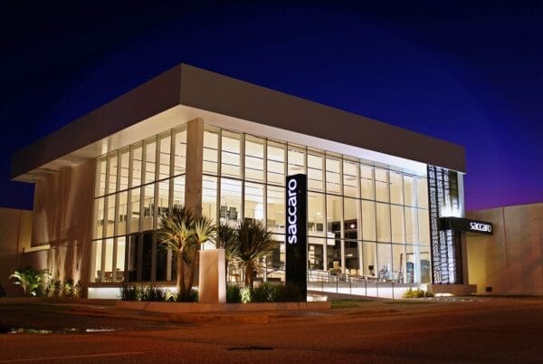 Fachada Saccaro localizada em Natal