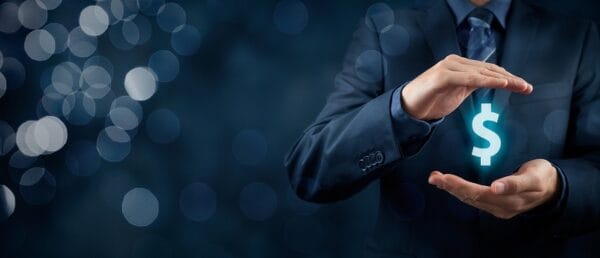 proteção ao cifrão de dinheiro por funcionário