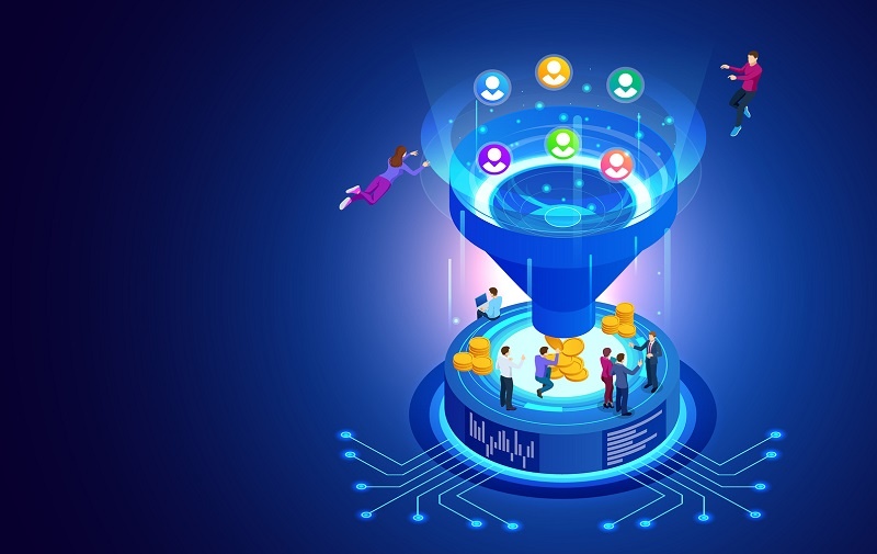 funil atrai clientes e segue em etapas para mais vendas