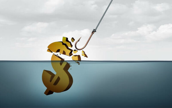 lead perdido - dinheiro escapando do anzol