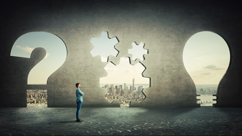 encarrar os problemas de frente para trazer soluções