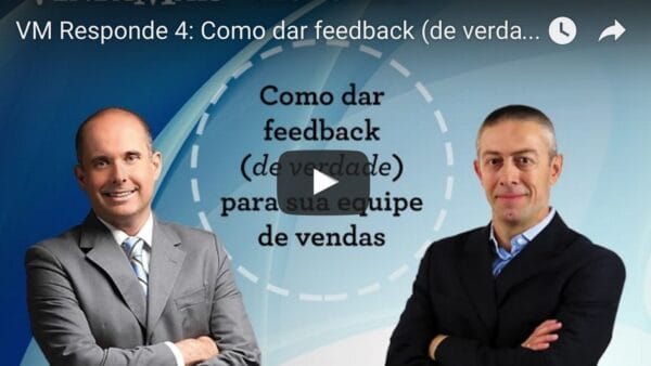 como dar feedback para a equipe de vendas