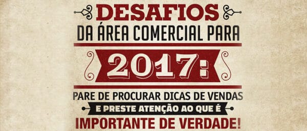 desafios da area comercial para2017