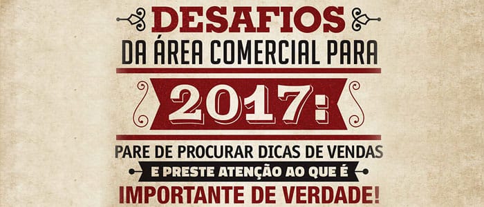desafios da area comercial para2017