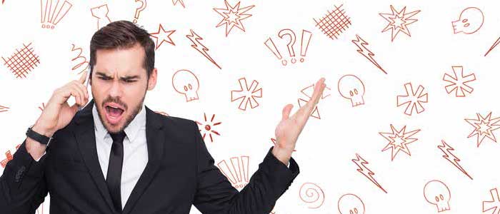 pare de irritar clientes