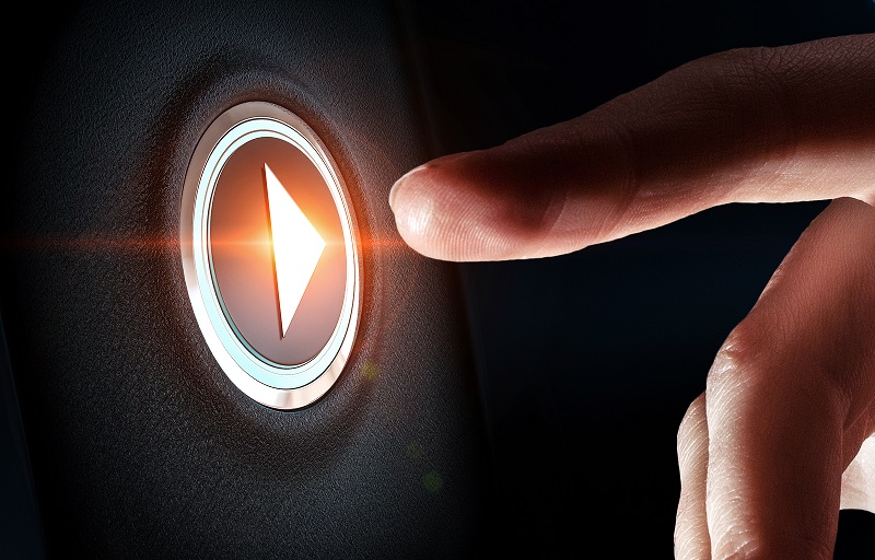 dedo aperta o play em vendas