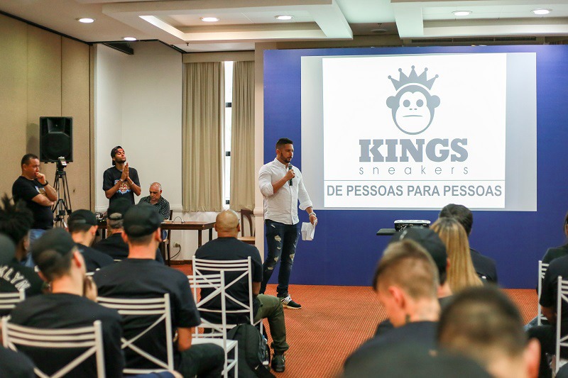 Igor Morais em treinamento a equipe Kings Sneakers