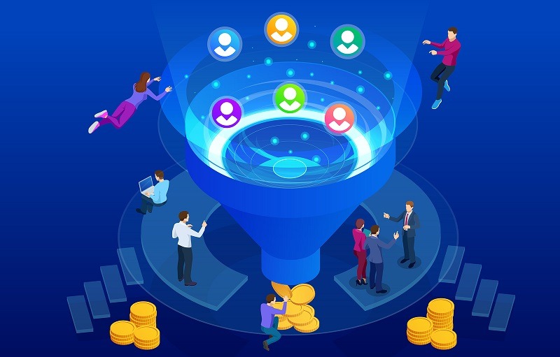 funil de vemdas atrai clientes para vendas recorrentes por assinatura