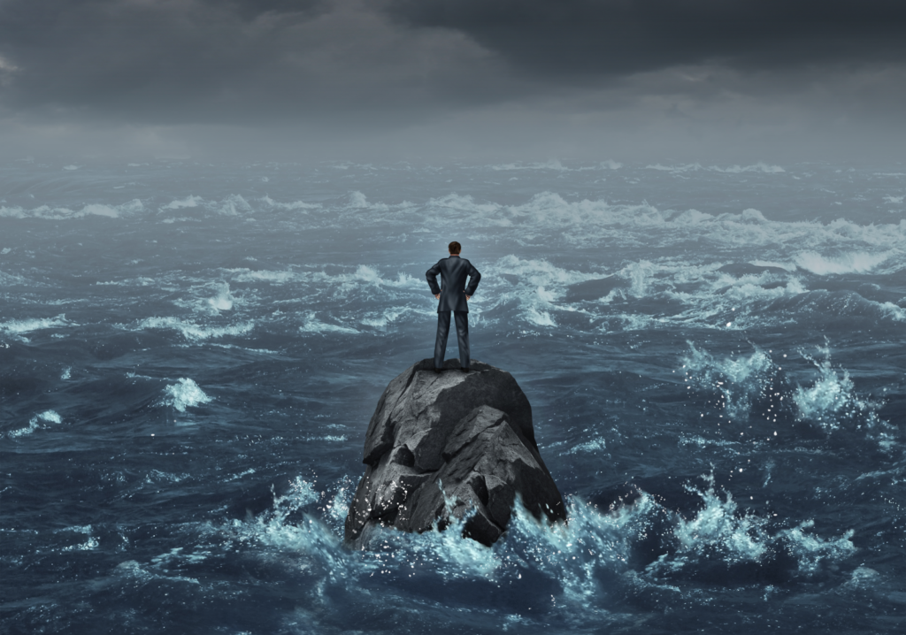 líder com problemas