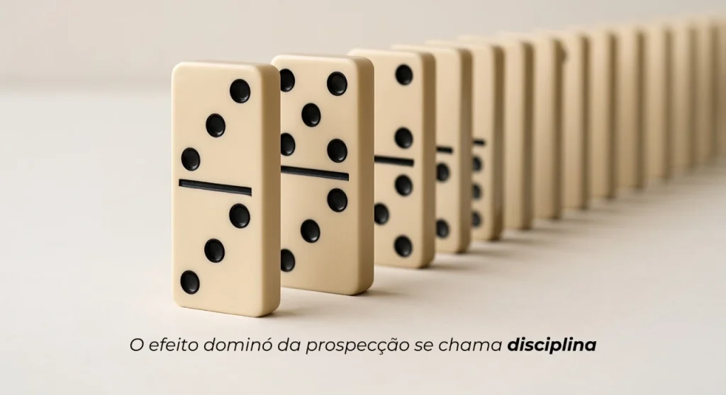 Como fazer a equipe de vendas ter mais disciplina para prospectar novos clientes