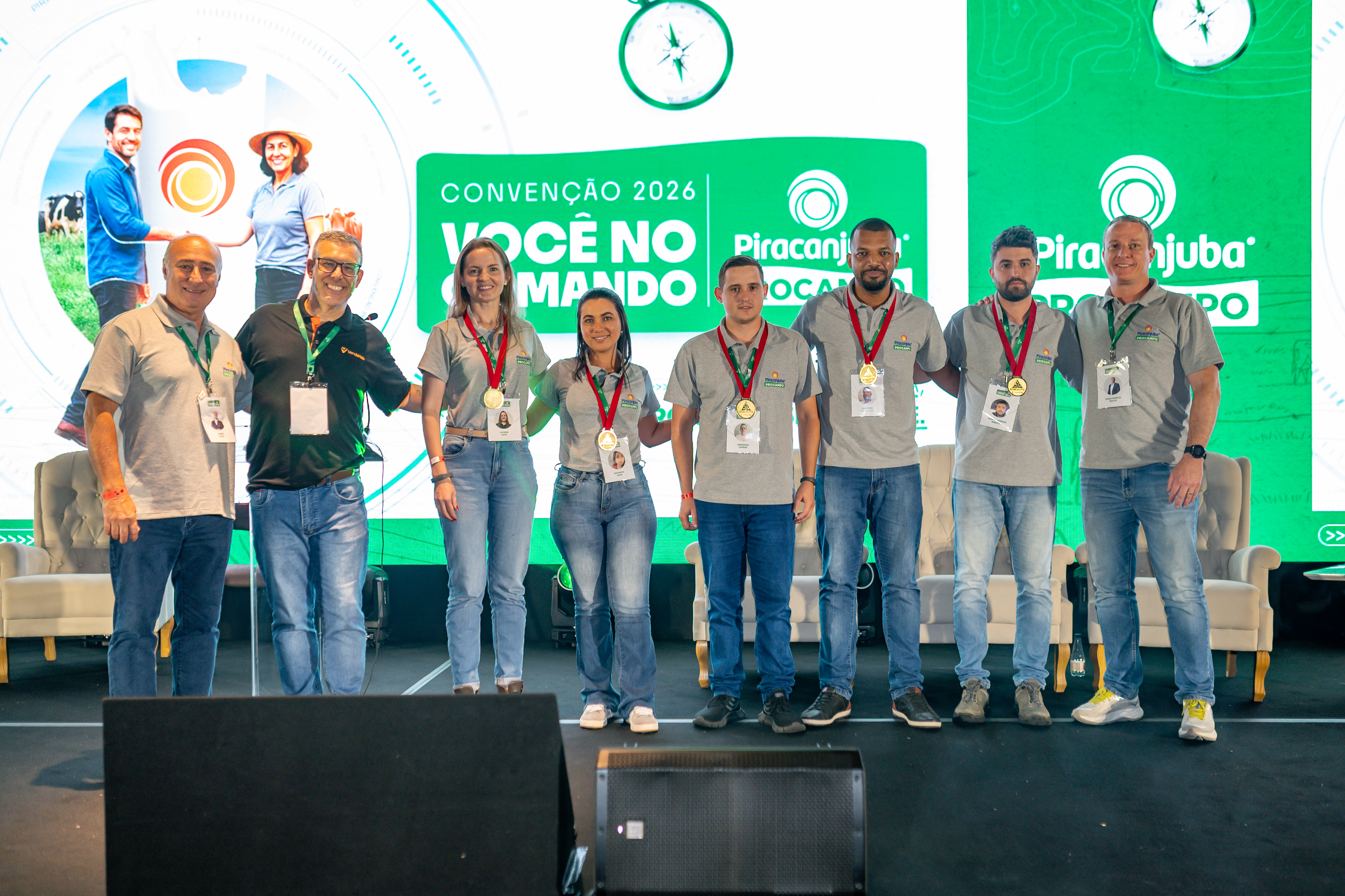 Piracanjuba · entrega de medalhas